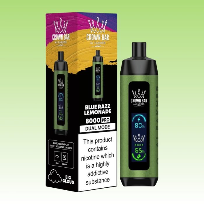 Al Fakher Crown Bar 8000 Pro Puffs | Totovape Al Fakher Crown Bar 8000 Pro Puffs | Totovape