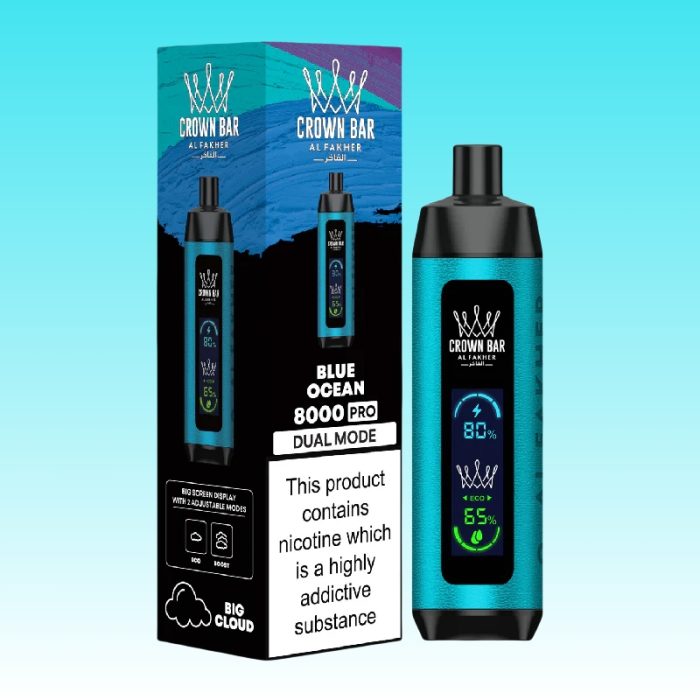 Al Fakher Crown Bar 8000 Pro Puffs | Totovape Al Fakher Crown Bar 8000 Pro Puffs | Totovape