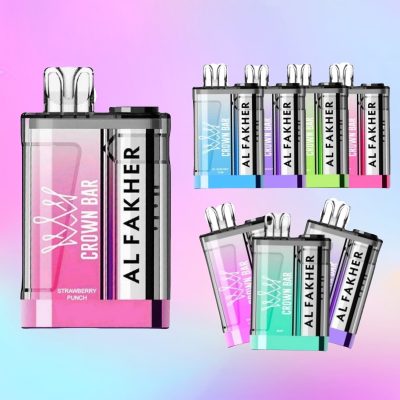 Al Fakher Crown Bar Crystal 9000 puffs | Totovape Al Fakher Crown Bar Crystal 9000 puffs | Totovape