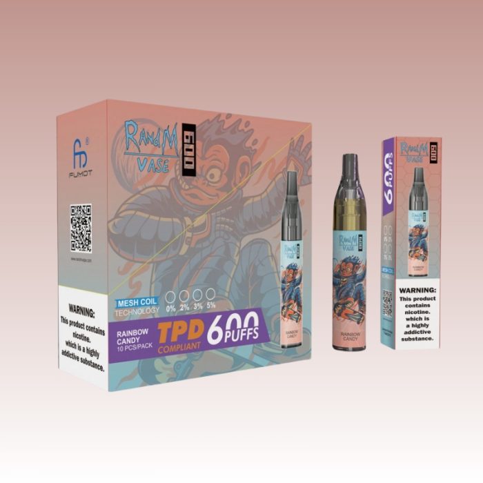 Randm Vase 600 Puffs | TOTOVAPE