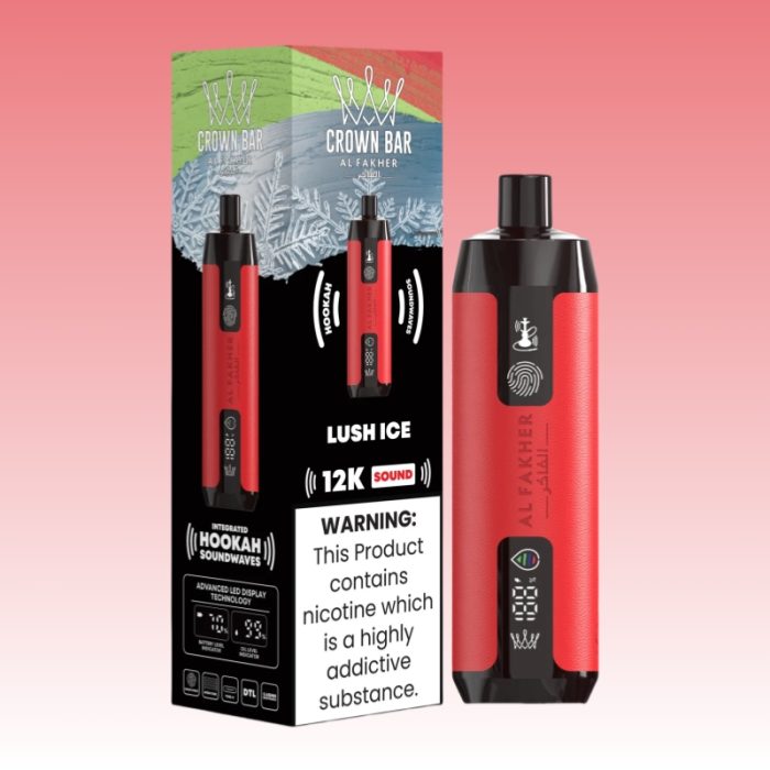 Crown Bar Al Fakher 12000 Puffs | Totovape