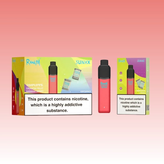 Randm Sunax 700 Puffs | TOTOVAPE