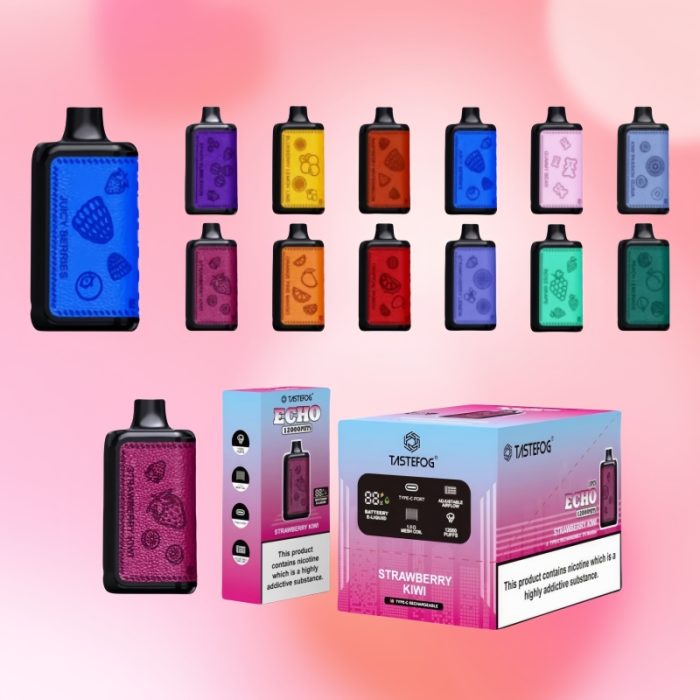 Tastefog Echo Digital Box 12k Puffs | TOTOVAPE Tastefog Echo Digital Box 12k Puffs | TOTOVAPE