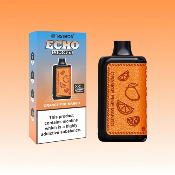 Tastefog Echo Digital Box 12k Puffs | TOTOVAPE Tastefog Echo Digital Box 12k Puffs | TOTOVAPE