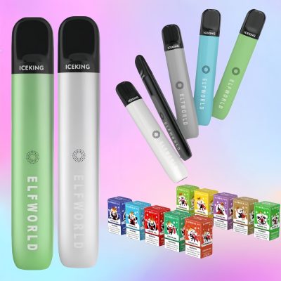 Elfworld Iceking Pod 600 Puffs | TOTOVAPE Elfworld Iceking Pod 600 Puffs | TOTOVAPE