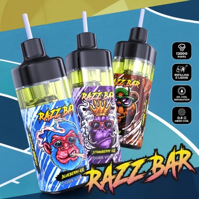 Razz Bar 12000 Puffs | Totovape Razz Bar 12000 Puffs | Totovape