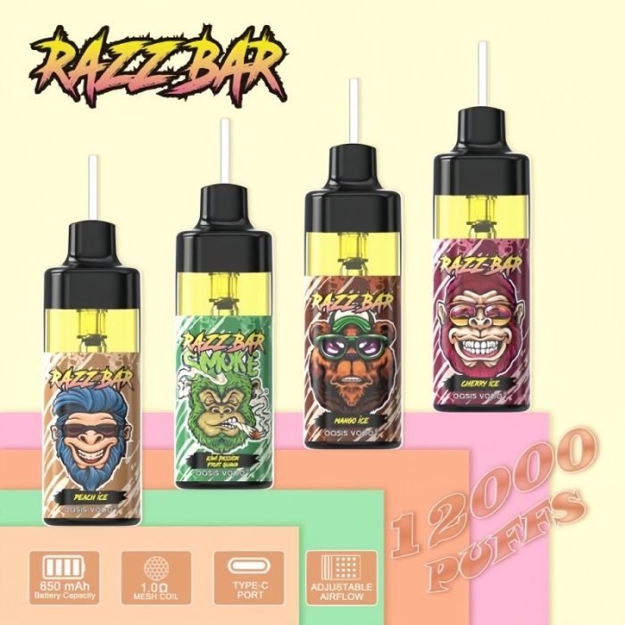 Razz Bar 12000 Puffs | Totovape Razz Bar 12000 Puffs | Totovape