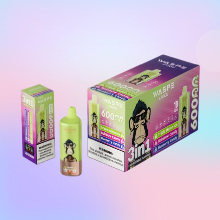 Waspe 3 in 1 60000 Puffs | TOTOVAPE Waspe 3 in 1 60000 Puffs | TOTOVAPE