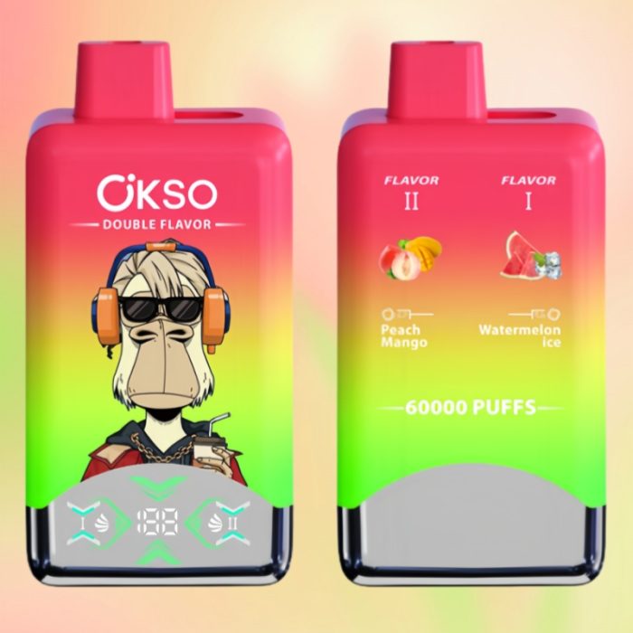 OKSO Doppel Geschmack 60k Puffs | TOTOVAPE OKSO Doppel Geschmack 60k Puffs | TOTOVAPE