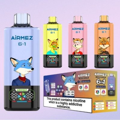 Airmez Fox 6 IN 1 140k Puffs | TOTOVAPE Airmez Fox 6 IN 1 140k Puffs | TOTOVAPE